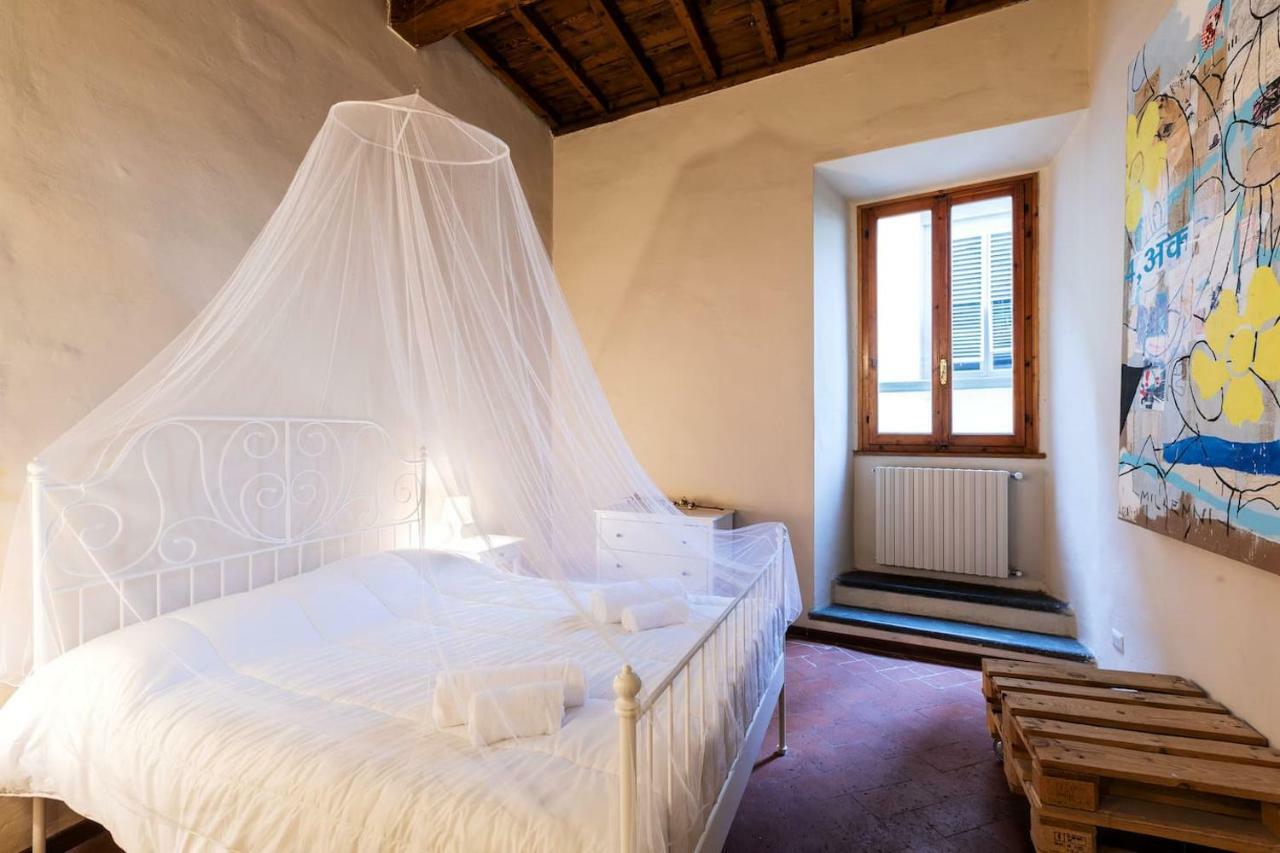 Ferienwohnung Ponte Vecchio & Maggio Jewel Loft Florenz Exterior foto